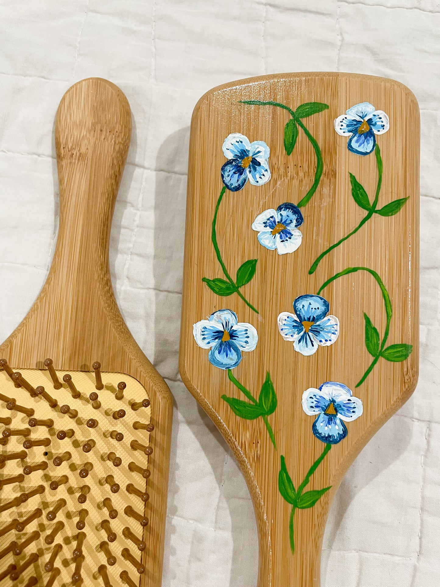 Hand Painted Hairbrush