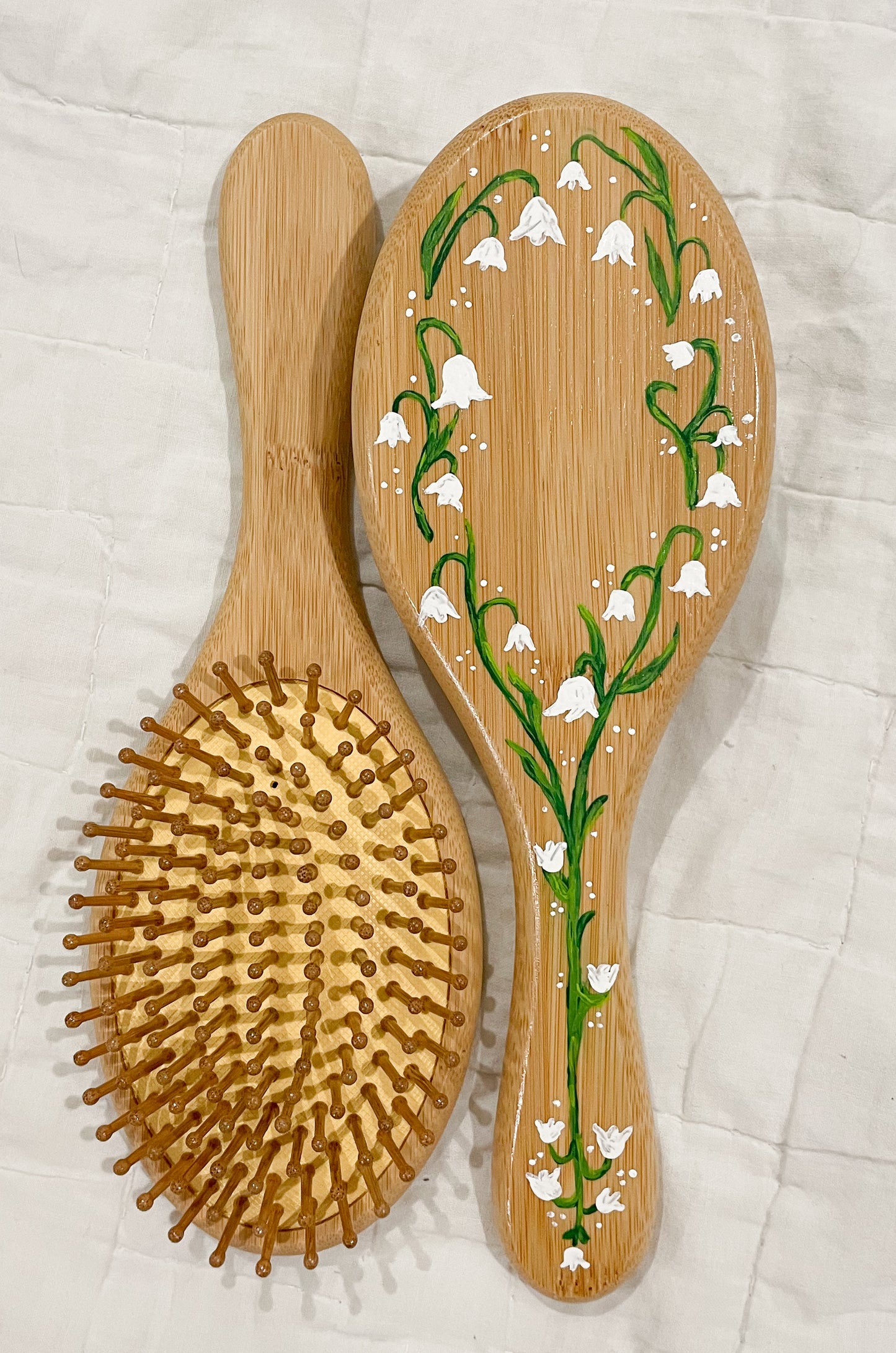 Hand Painted Hairbrush